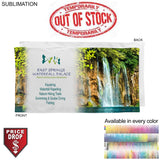 Plush and Soft Velour Terry Cotton Blend Beach Towel, 35x68, Sublimated Edge to Edge