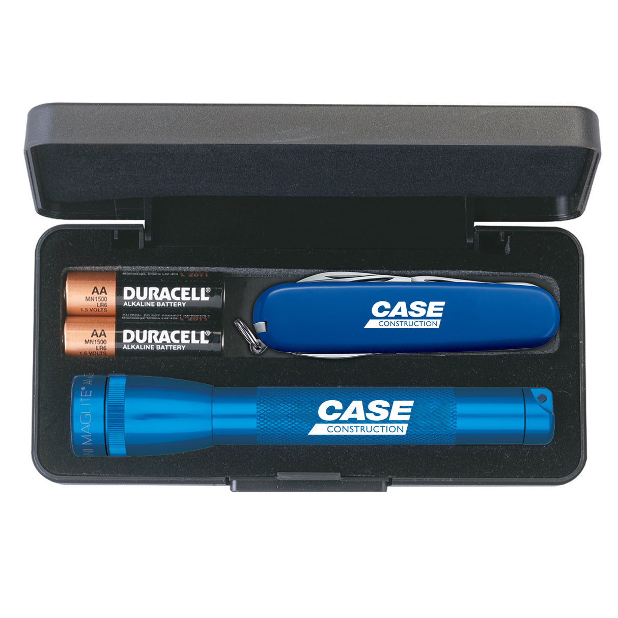 Mini Maglite® With Large Victorinox® Swiss Army Knife