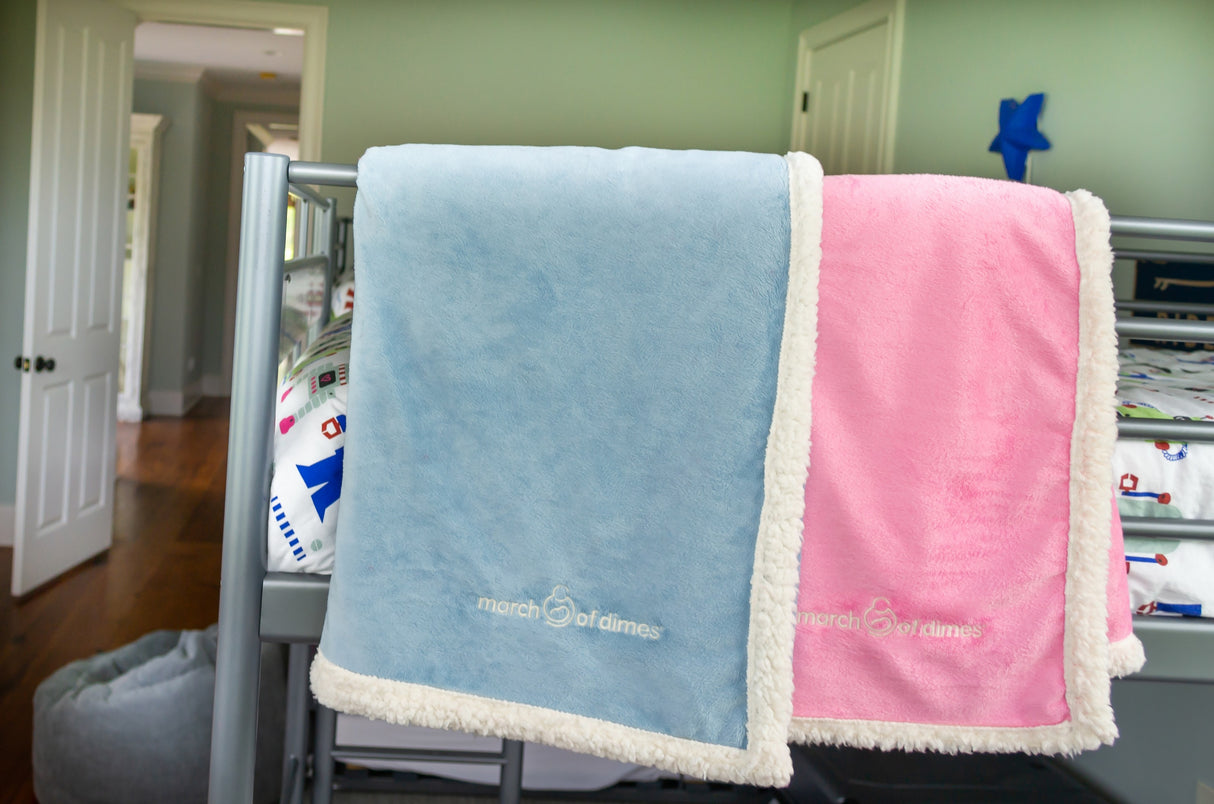 Original Lambswool Throw (Embroidery)