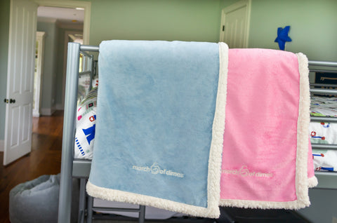 Original Lambswool Throw (Embroidery)