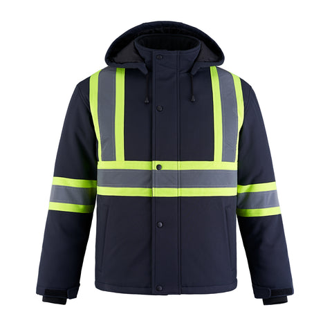 Hi-Vis Insulated Softshell Jacket