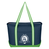 Large Cotton Canvas Admiral Tote Bag