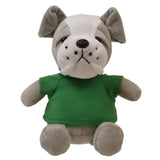 6" Mini Me Gray Brooklyn Bulldog w/T-Shirt