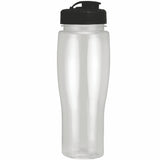 24 Oz. Contour Translucent Bottle w/ Flip Top Lid
