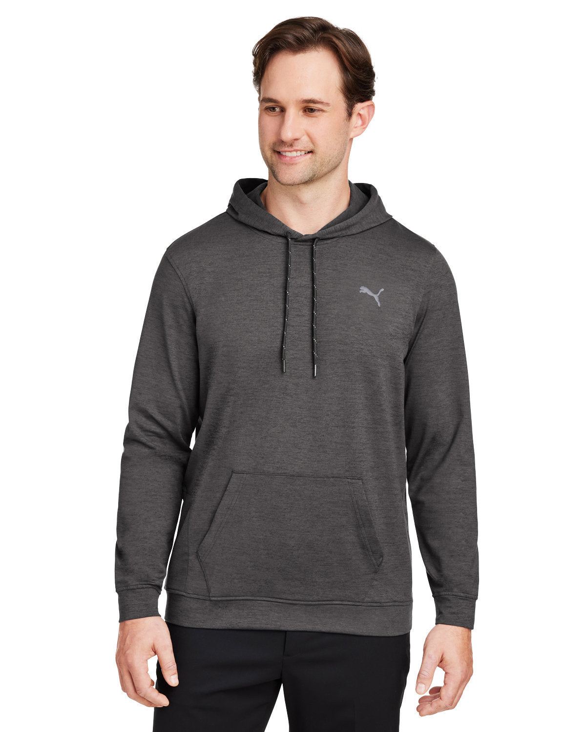 000126 PUMA GOLF Men's Cloudspun Progress Hooded Sweatshirt