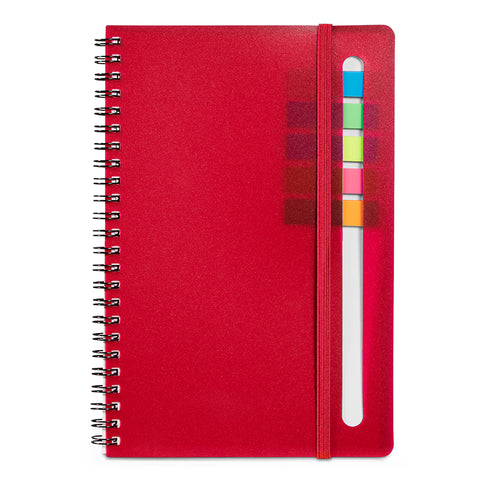 Semester Spiral Notebook w/Sticky Flags