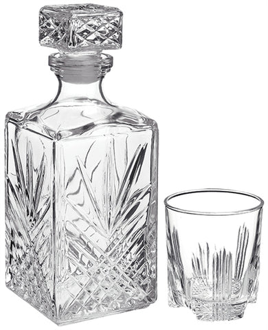 Selecta 7pc Whiskey and Decanter Set