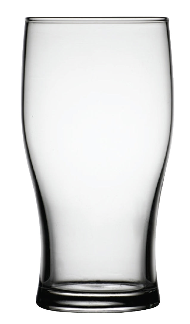 Tulip pilsner 20oz clear glass