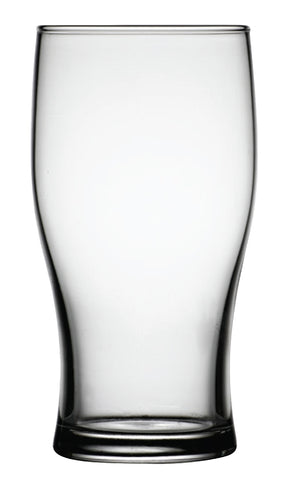 Tulip pilsner 20oz clear glass