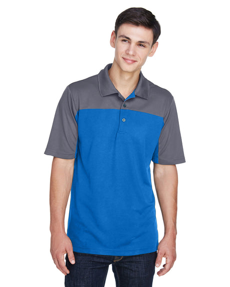 CORE 365 Men's Balance Colorblock Performance Piqué Polo