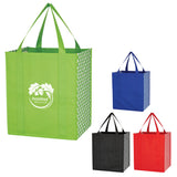 000543 Non-woven Curved Diamond Tote Bag