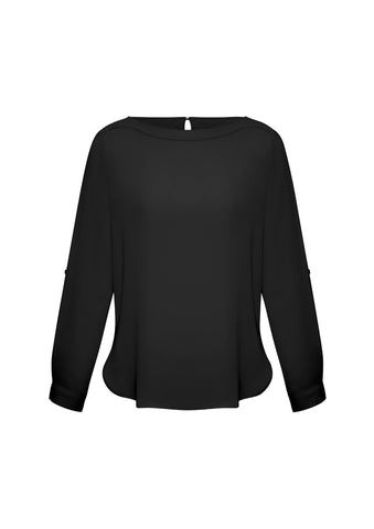 Madison Ladies Boatneck Shirt