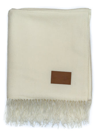 Herringbone Throw (Laser Patch)