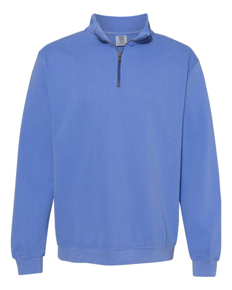 Comfort Colors Garment-Dyed Quarter Zip Sweatshirt
