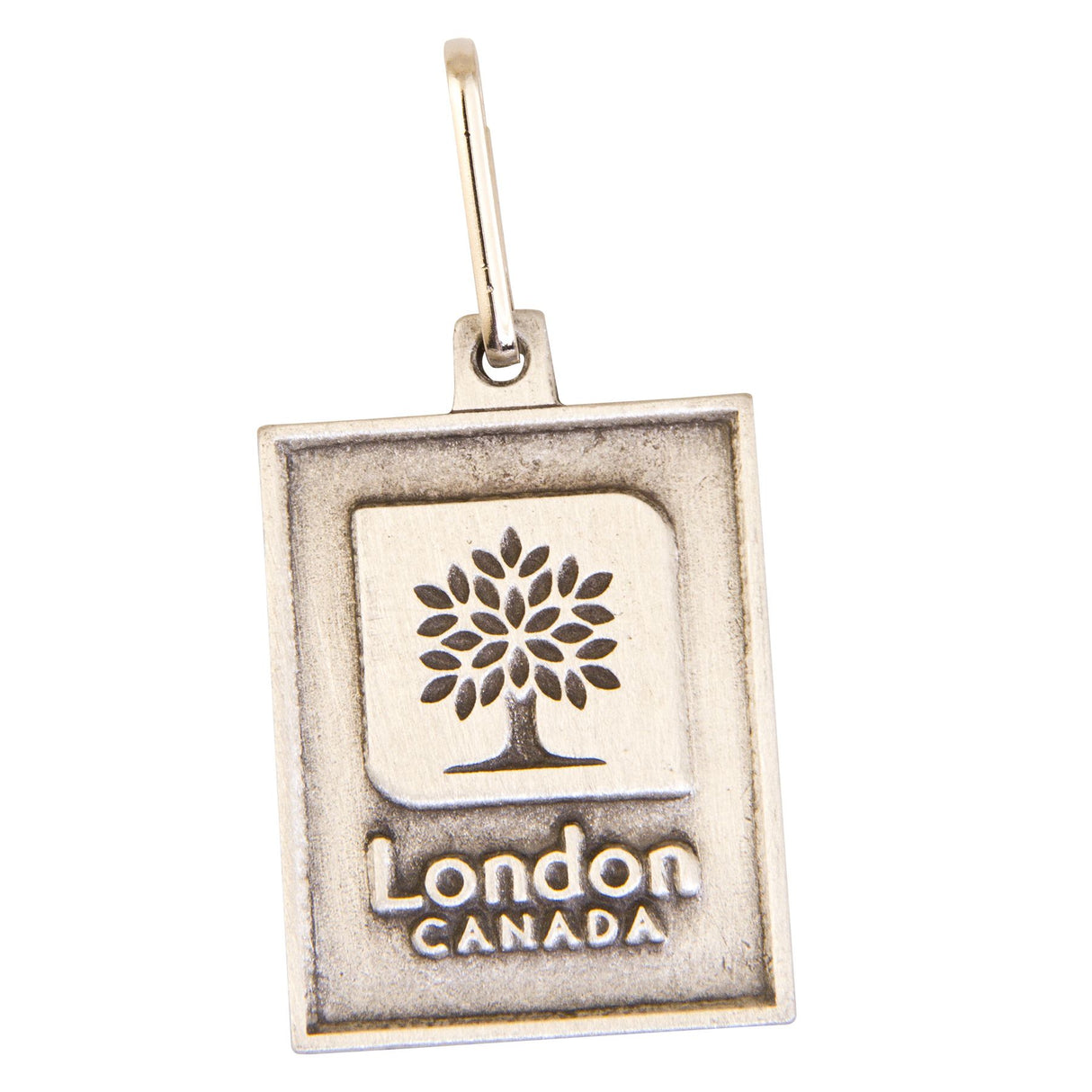 Pewter Zipper Pull, MADE IN CANADA