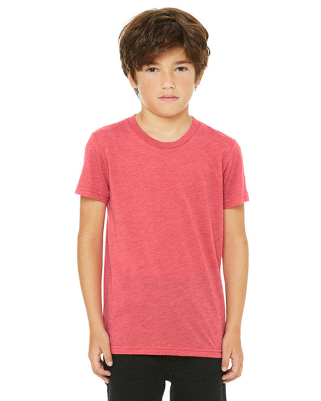BELLA+CANVAS Youth Triblend Short-Sleeve T-Shirt