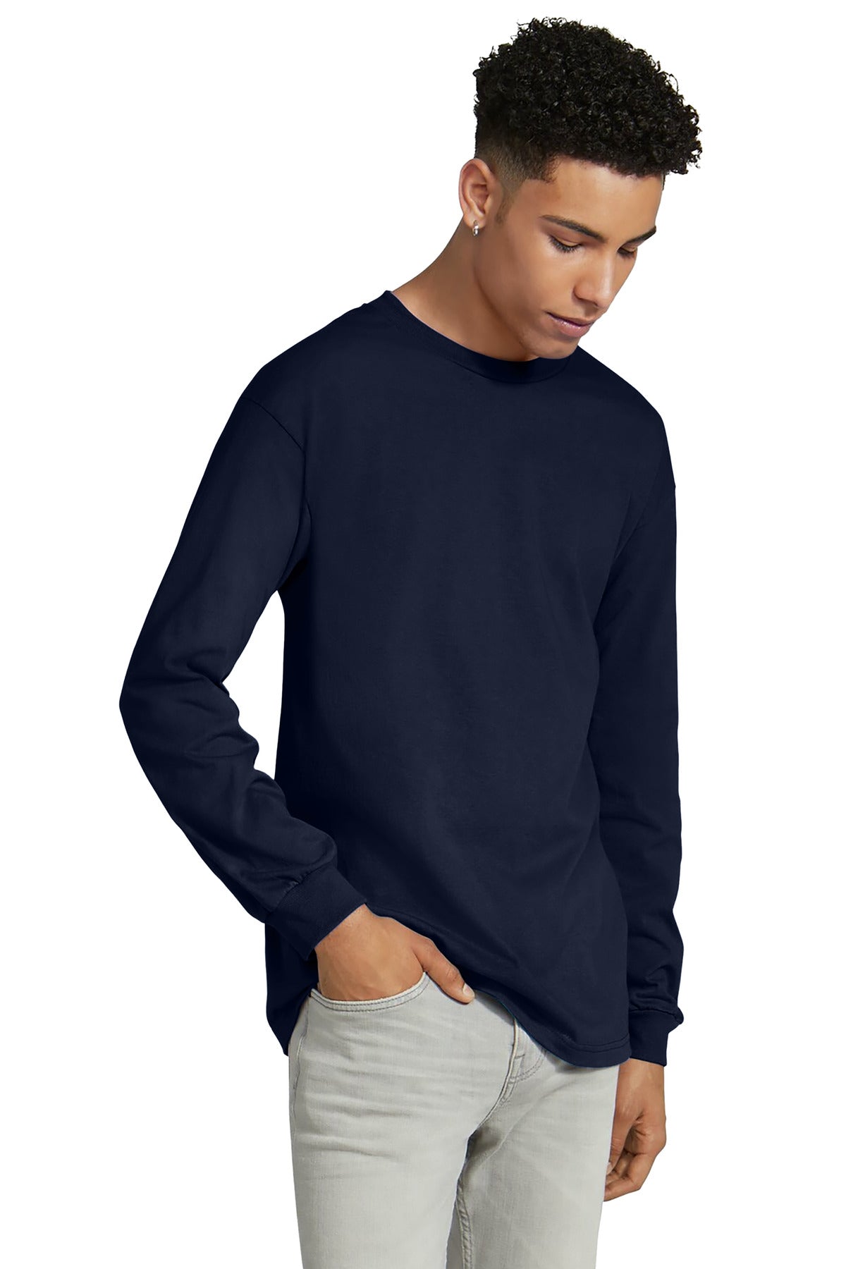 000480 American Apparel Relaxed Long Sleeve T-Shirt
