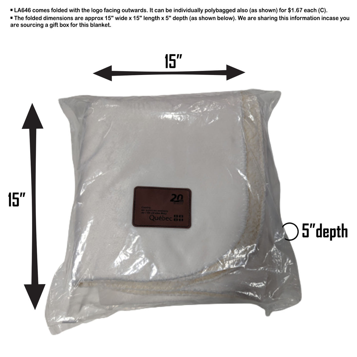 48Hr Quick Ship - Sherpa Faux Wool Lined Micro Mink Throw, 50x60, with Lasered logo patch