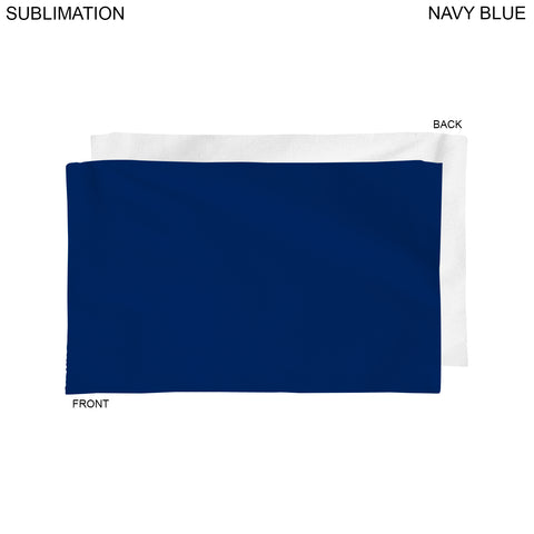 48 Hr Quick Ship - Plush Velour Terry Cotton Blend Colored Sports, Sweat Towel, 12x18, Sublimated