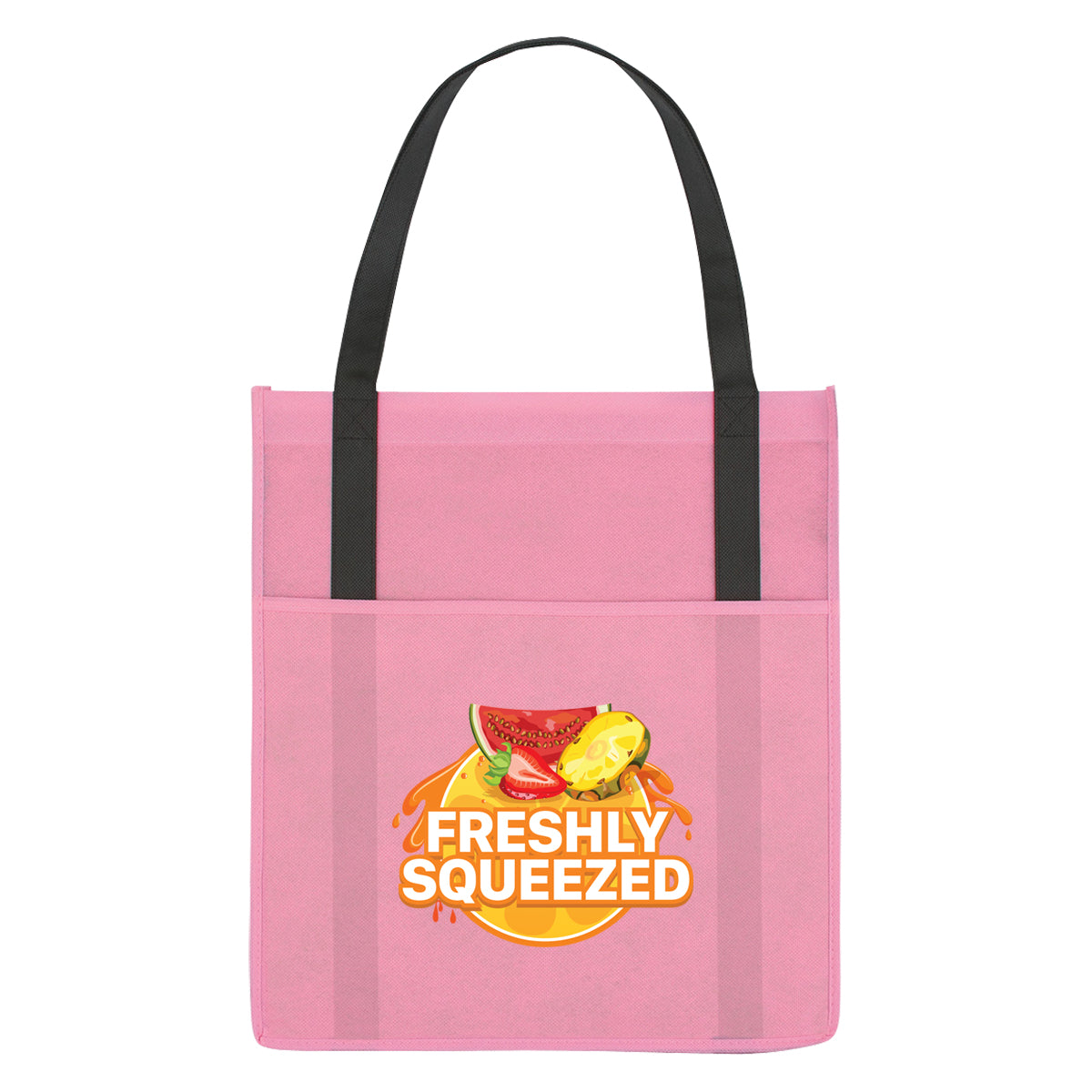 000425 Non-woven Shopper's Pocket Tote Bag