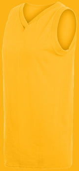 Ladies' Sleeveless V-Neck Poly/Cotton Jersey