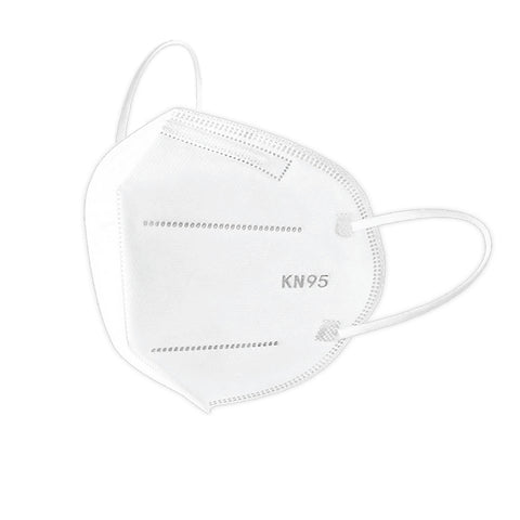 Individually Polybagged KN95,5-Ply Face Masks, FDA EUA List, Full color Transfer logo left side