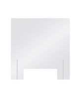 Protective Counter Shield, acrylic plexi, clear - Blank