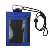 "Angel" Cell Phone & ID Holder Wallet with Carabiner and Breakaway Safety Lanyard