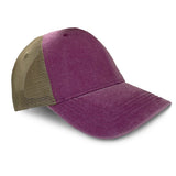 Constructed Garment Washed Pigment Dyed Delxue Mesh Back Cap