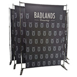 24 Hr Express Ship- 5' Exhibitor Expanding Display Kit, Media Wall Backdrop with Full Color Graphics