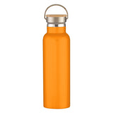 21 Oz. Full Laser Tipton Stainless Steel Bottle With Bamboo Lid