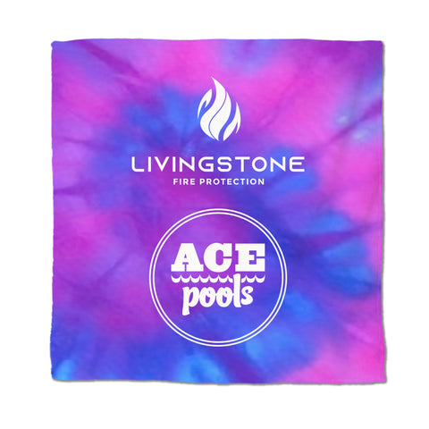Sublimated Microfiber Rally Towel 16