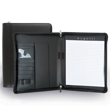 Vegan Leather Writing Case w/Zip Around Closure