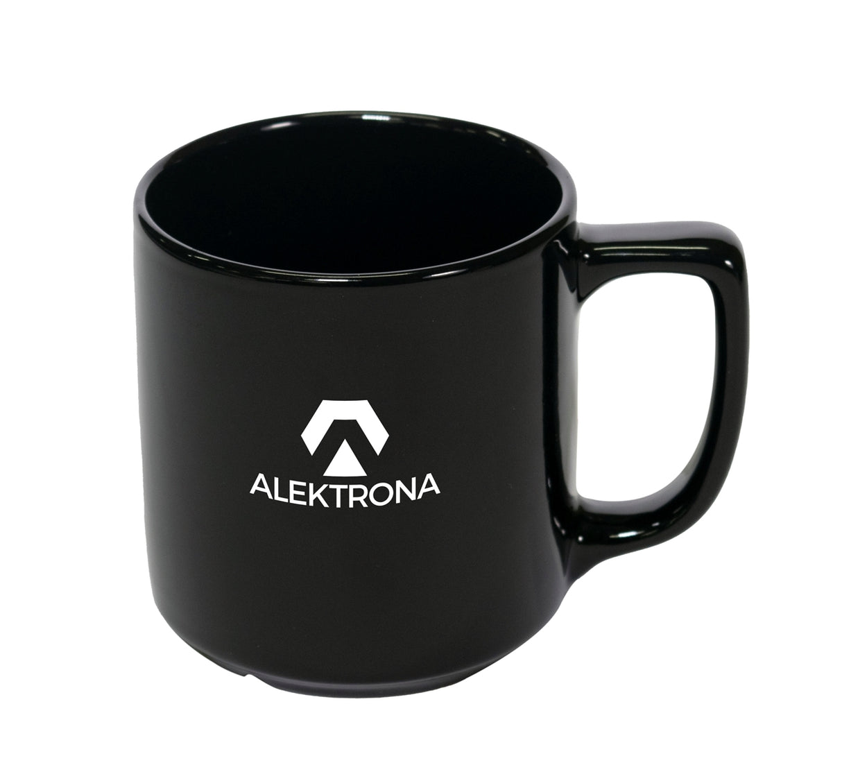 Richmond 16oz black ceramic mug