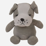 6" Mini Me Gray Brooklyn Bulldog w/T-Shirt