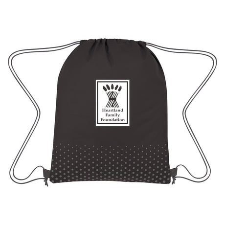 Connect The Dots Non-woven Drawstring Bag