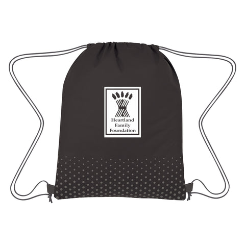 Connect The Dots Non-woven Drawstring Bag