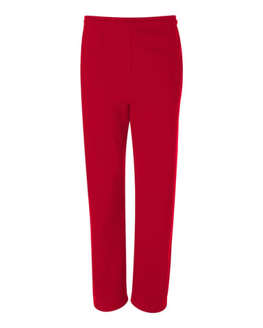 000493 Jerzees NuBlend Open Bottom Sweatpants w/Pocket