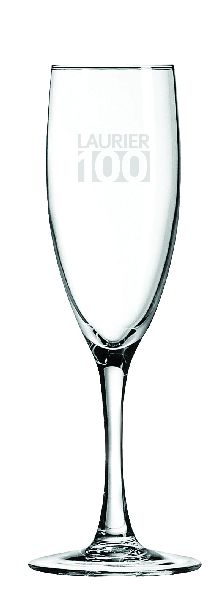 Champagne 5.75oz flute clear glass
