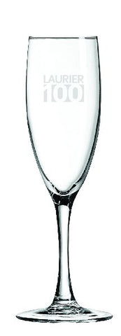 Champagne 5.75oz flute clear glass
