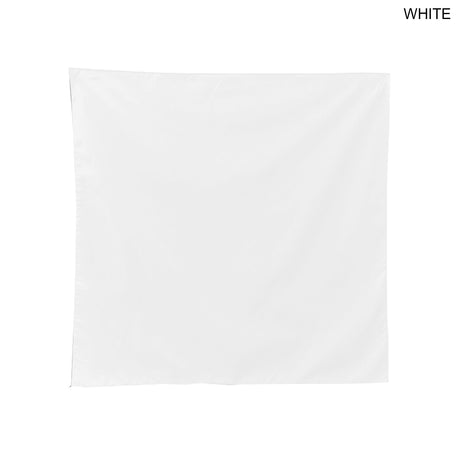 Square Bandana, 22x22, Blank, Stocked in 2 colors (#1 seller)