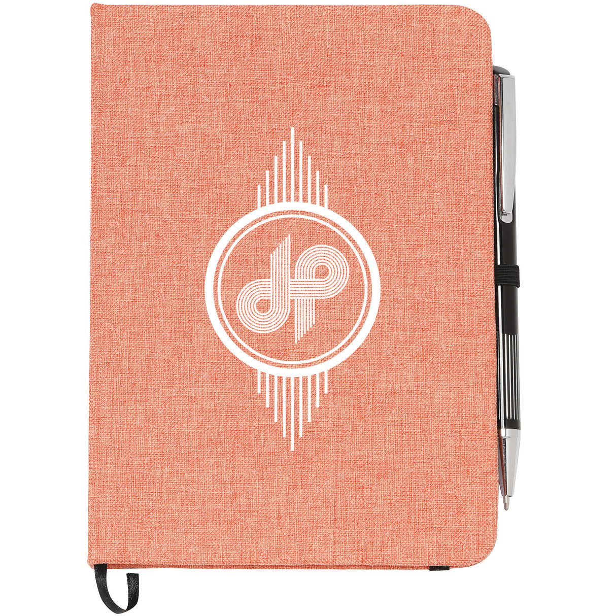 5" x 7" FSC Mix Heathered Bound Notebook