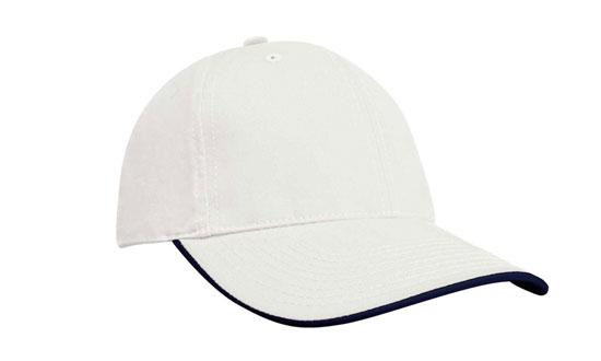 100% Recycled Earth Friendly Fabric Cap w/Duckbill Sandwich