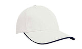 100% Recycled Earth Friendly Fabric Cap w/Duckbill Sandwich