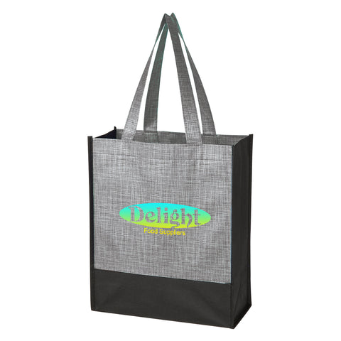 Crosshatch Mini Non-woven Tote Bag
