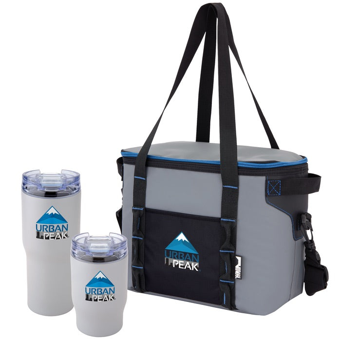 Urban Peak® Tumbler & 12 Can Hinge Cooler Gift Set