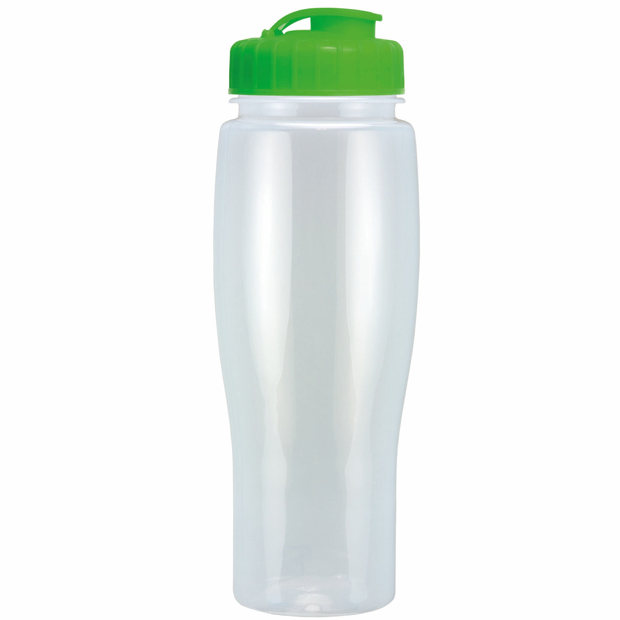 24 Oz. Contour Translucent Bottle w/ Flip Top Lid