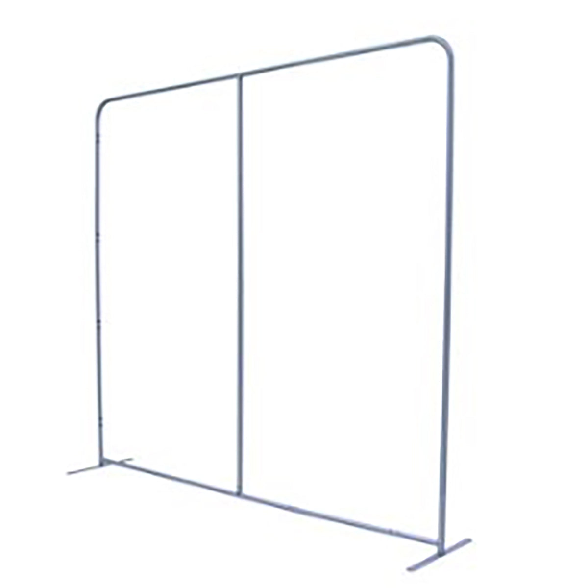 Product Branding 8'W x 8'H EuroFit Straight Wall Display Kit, with Full Color Graphics Double Sided