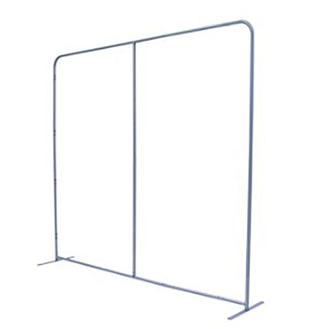 Product Branding 8'W x 8'H EuroFit Straight Wall Display Kit, with Full Color Graphics Double Sided