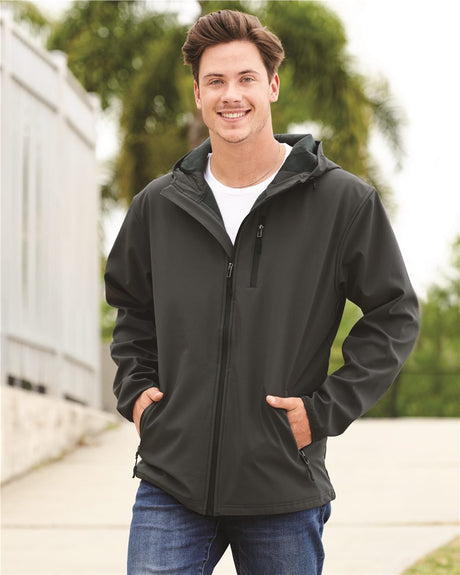 Independent Trading Co. Poly-Tech Soft Shell Jacket